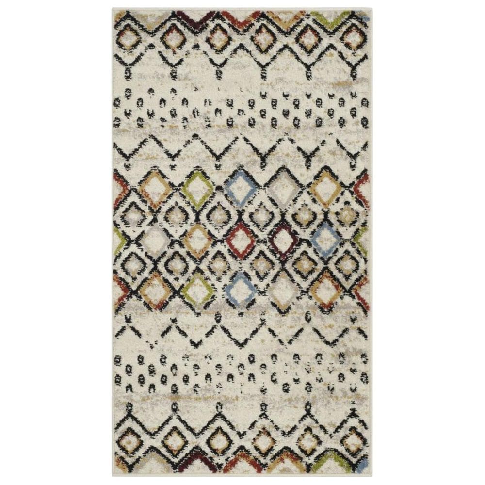 Safavieh Amsterdam AMS108K 2"3" x 4" Ivory Runner, , large