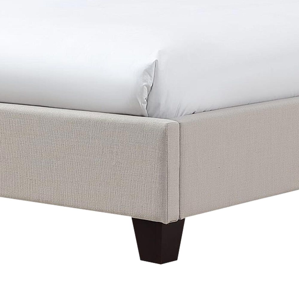 Urban Home Madera Queen-Size Upholstered Platform Bed in Putty (2026), , large