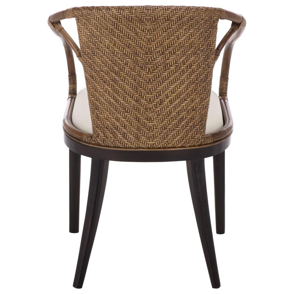 Safavieh Kumi Arm Chair in Ivory, , large