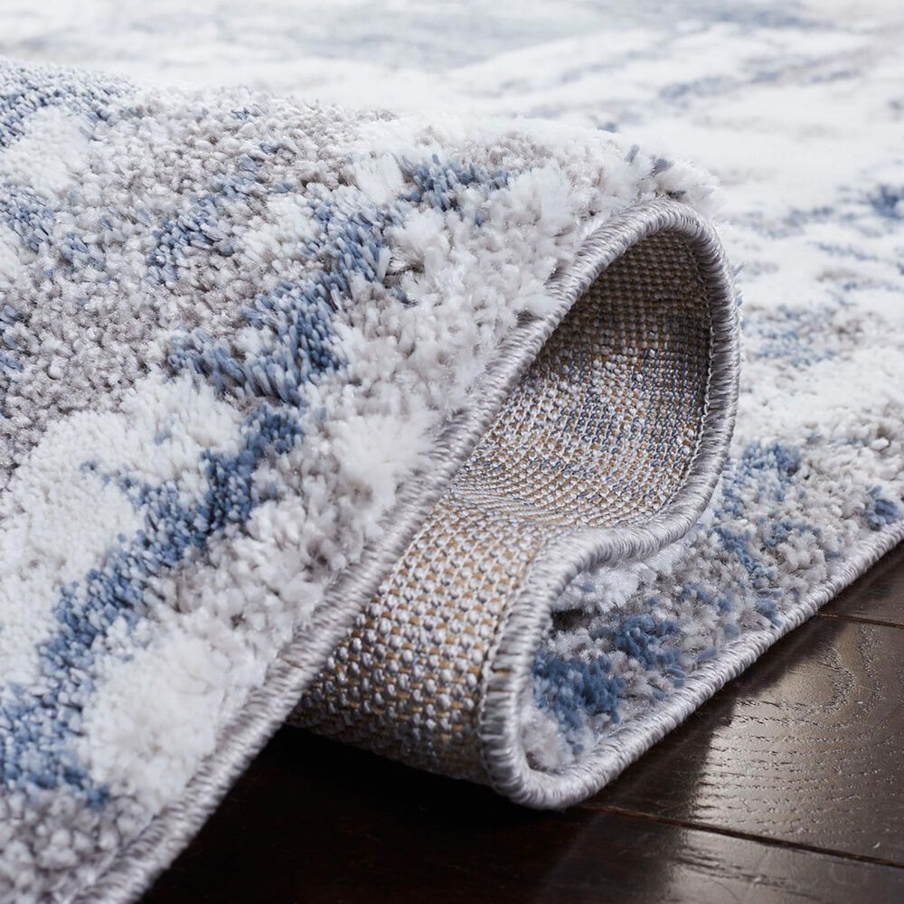 Safavieh Century CTY339 8&#39; x 10&#39; Grey and Blue Area Rug, , large
