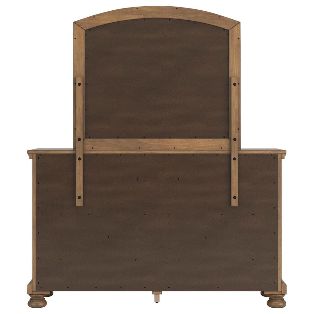 Ashley Feddinger 3-Piece Queen Storage Bedroom Set in Chestnut Brown, , large