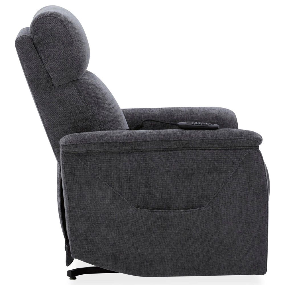 Flexsteel Luma Power Lift Recliner in Shadow, , large