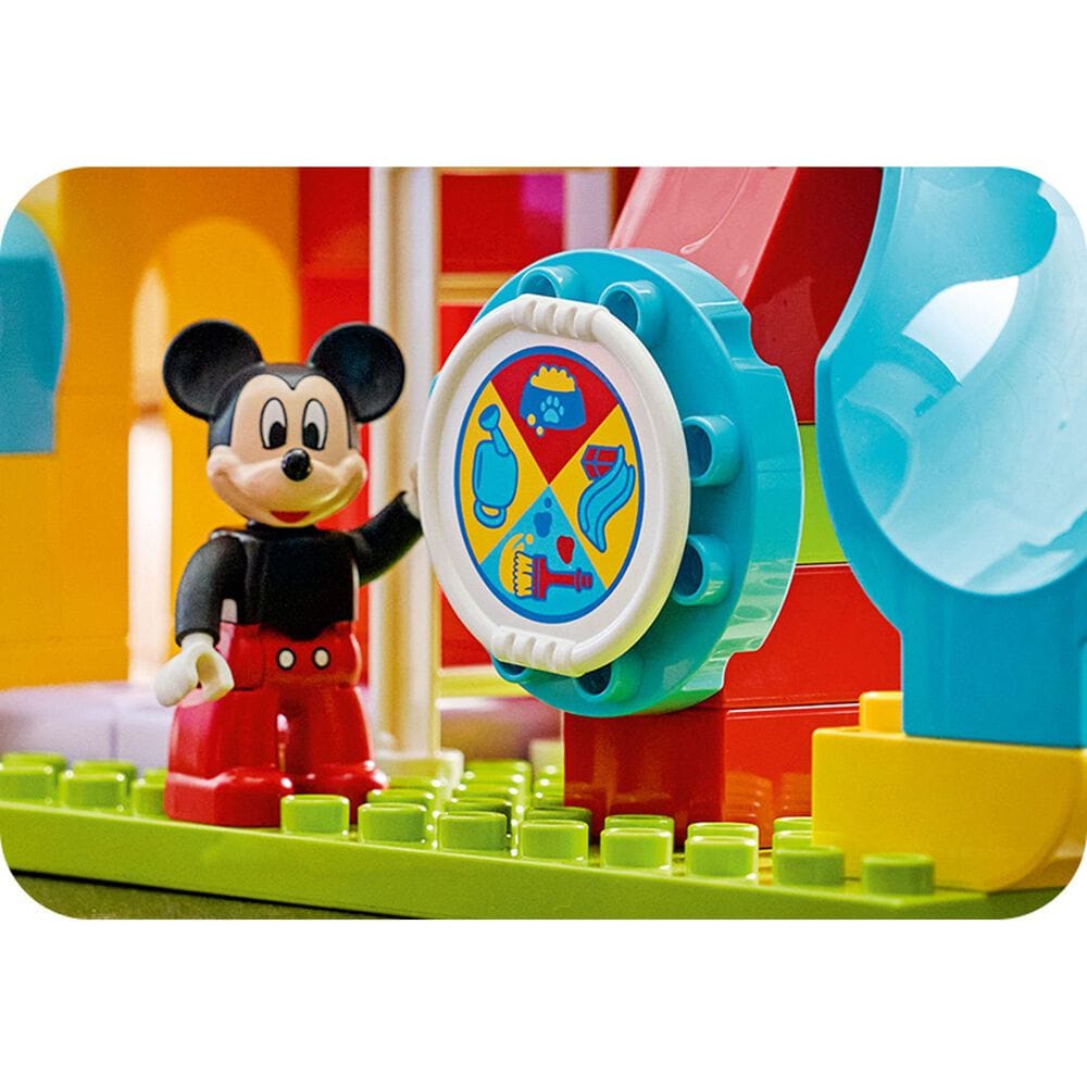 LEGO Duplo Mickey Mouse Clubhouse with Minnie and Pluto Building Set, , large