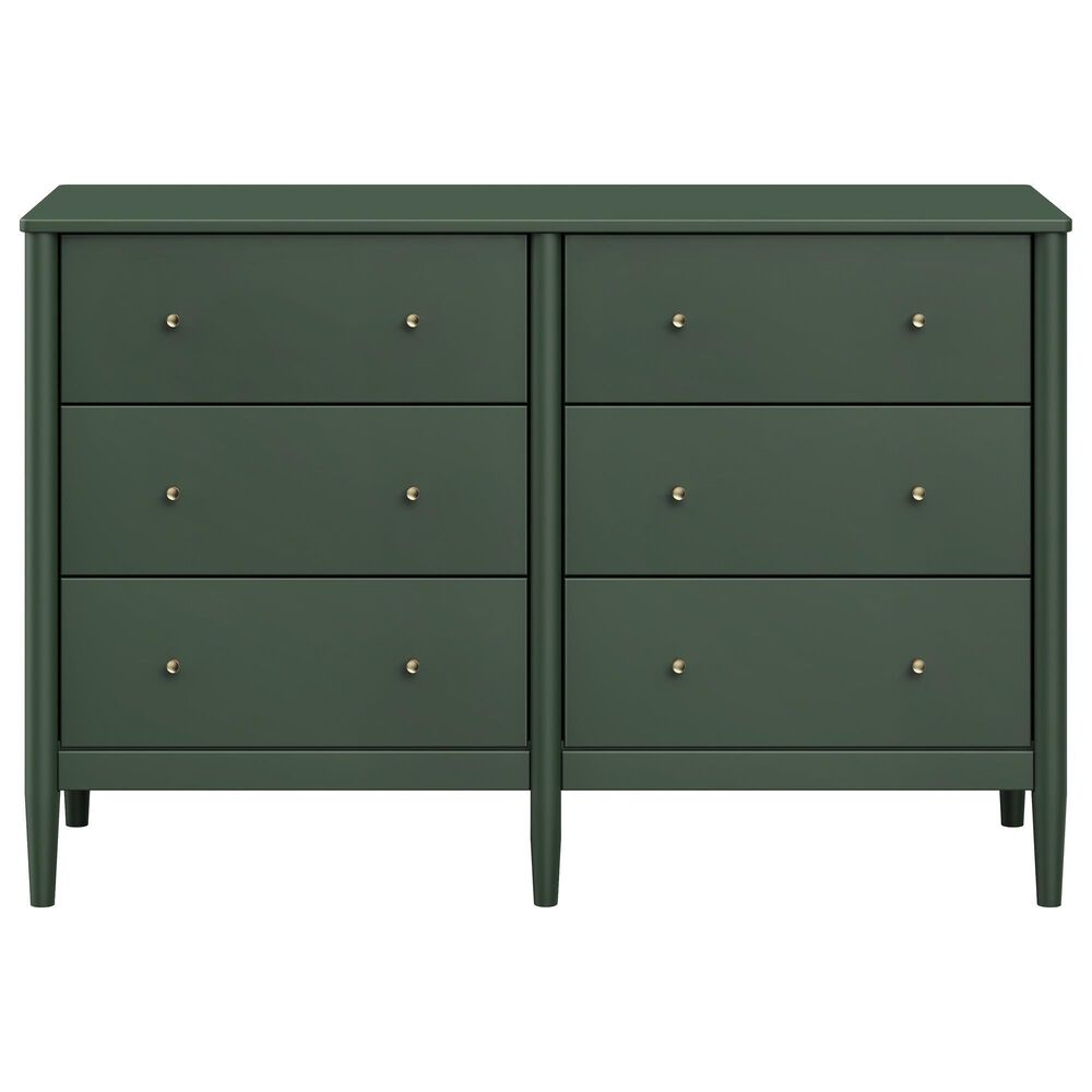 DaVinci Frem 6-Drawer Dresser in Forest Green, , large