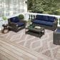 Dalyn Rug Company Sedona Southwestern 3" x 5" Taupe Indoor/Outdoor Area Performance Rug, , large