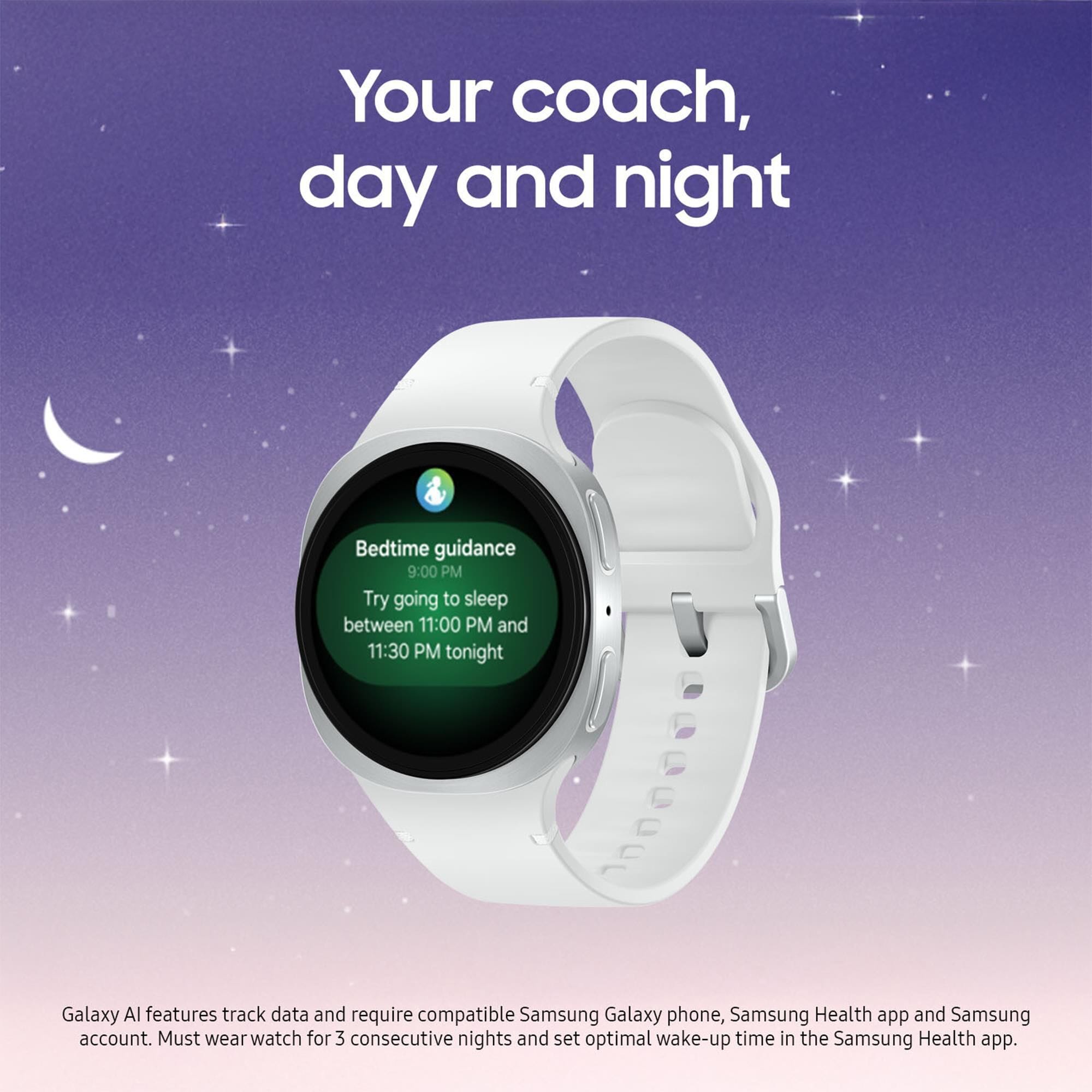 Samsung Galaxy Watch8 44mm in BT Silver