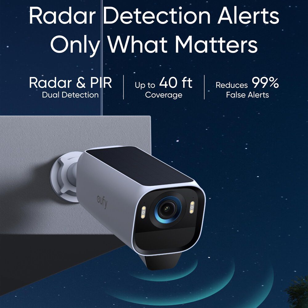 eufy S3 Pro Outdoor Wireless Add-On Camera in White, , large