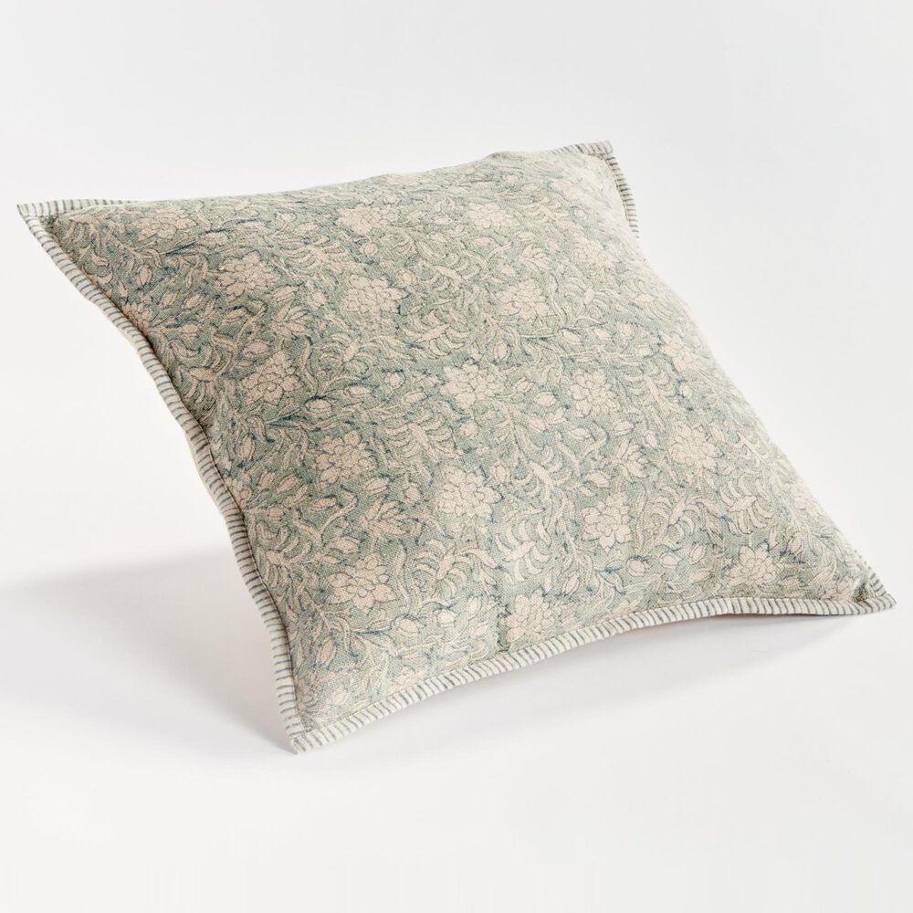 Napa Home and Garden Henriella 20&quot; x 20&quot; Throw Pillow in Navy, , large
