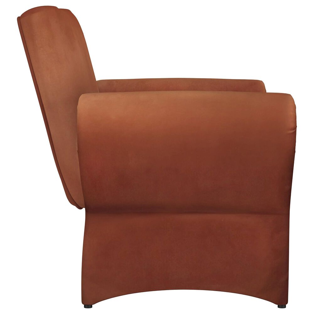Coaster Liana Accent Armchair in Rust Orange, , large