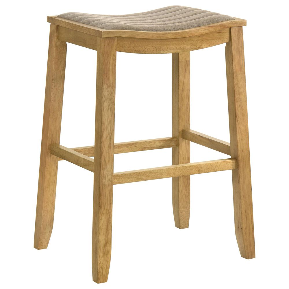 Armen Living Iyani Bar Height Stool in Amber Glow, , large