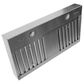Trade-Winds Hoods Designer Series 52" Range Hood Liner in Stainless Steel, , large