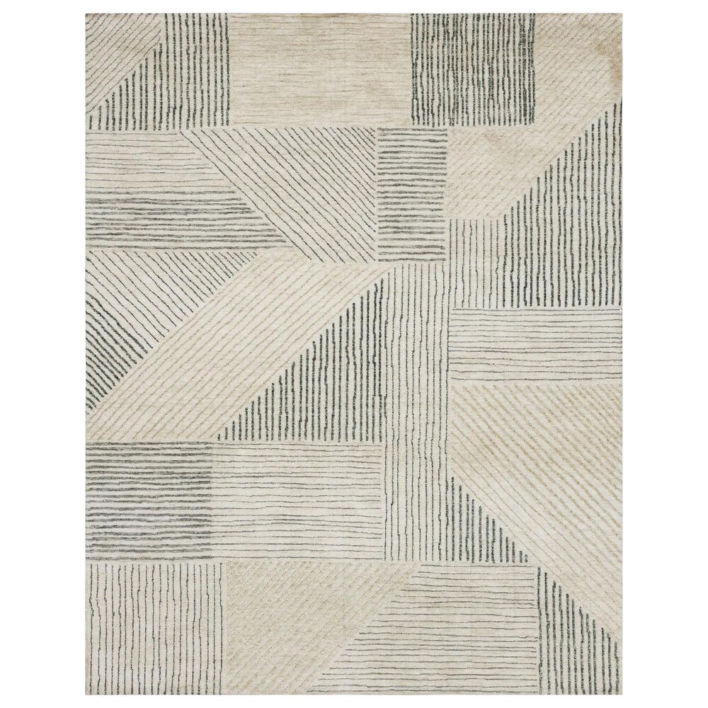 Drew and Jonathan Home Bowen Central Valley 2"4" x 7"10" Tan Runner, , large