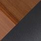Lumisource Oracle Swivel Barstool with Black Cushion in Walnut and Black, , large