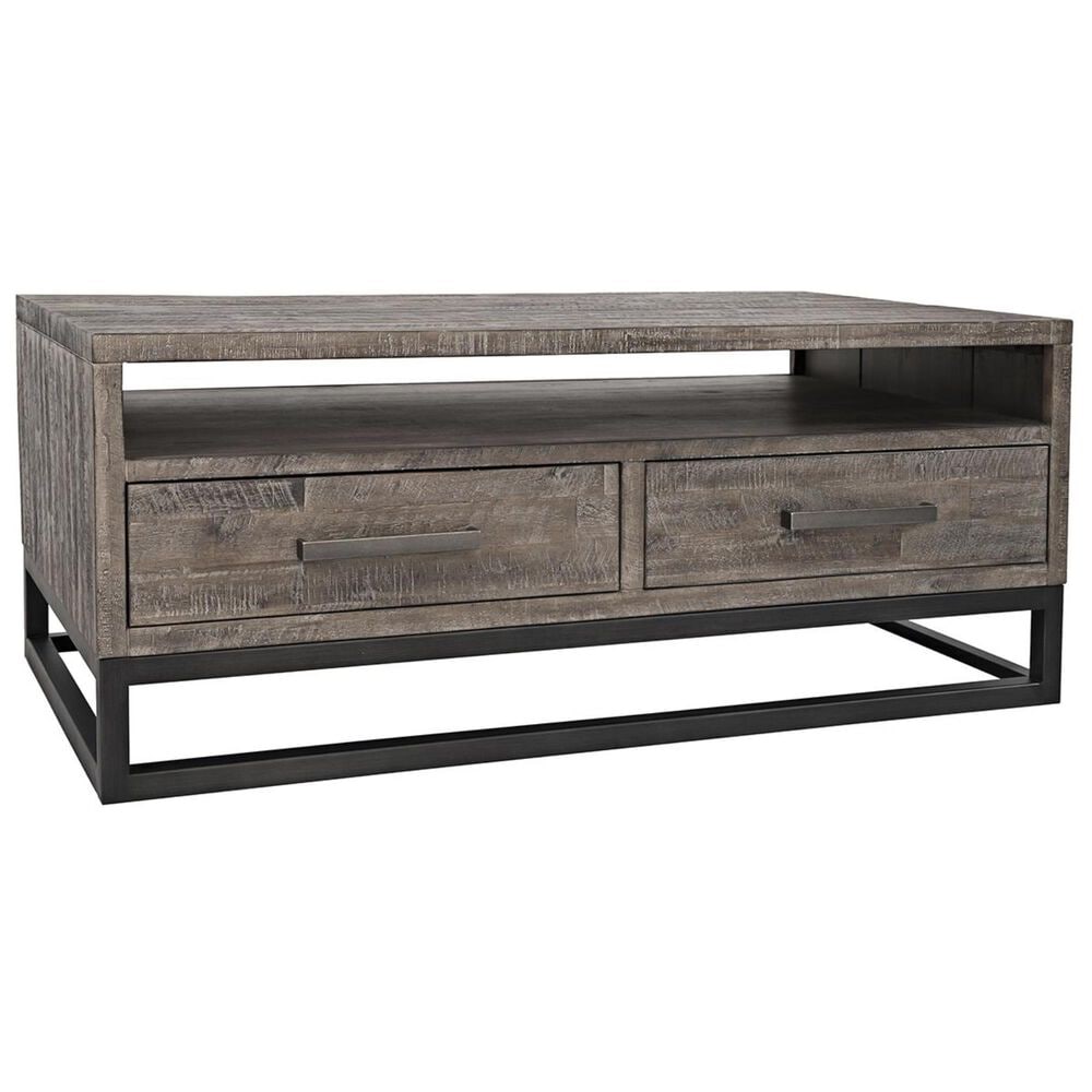 Waltham East Hampton Cocktail Table in Distressed Grey, , large