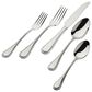 Godinger Silver Bead Mirrored 20-Piece Flatware Set in Stainless Steel, , large