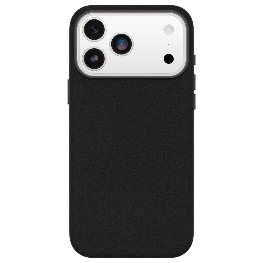 OtterBox Symmetry Cactus Leather Case for iPhone 17 Pro Max in Noir Ash, , large