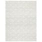 Safavieh Micro-Loop MLP178F 8" x 10" Light Grey and Ivory Area Rug, , large