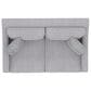 Emerald Home Furnishings Kora Stationary Loveseat in River Sand, , large