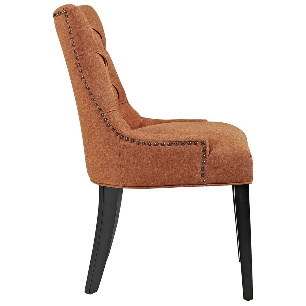 Modway Regent Fabric Dining Chair in Orange NFM