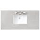 James Martin Vanities Marcello 48" Single Bathroom Vanity in Chestnut with 3 cm Eternal Serena Quartz Top and Rectangular Sink, , large
