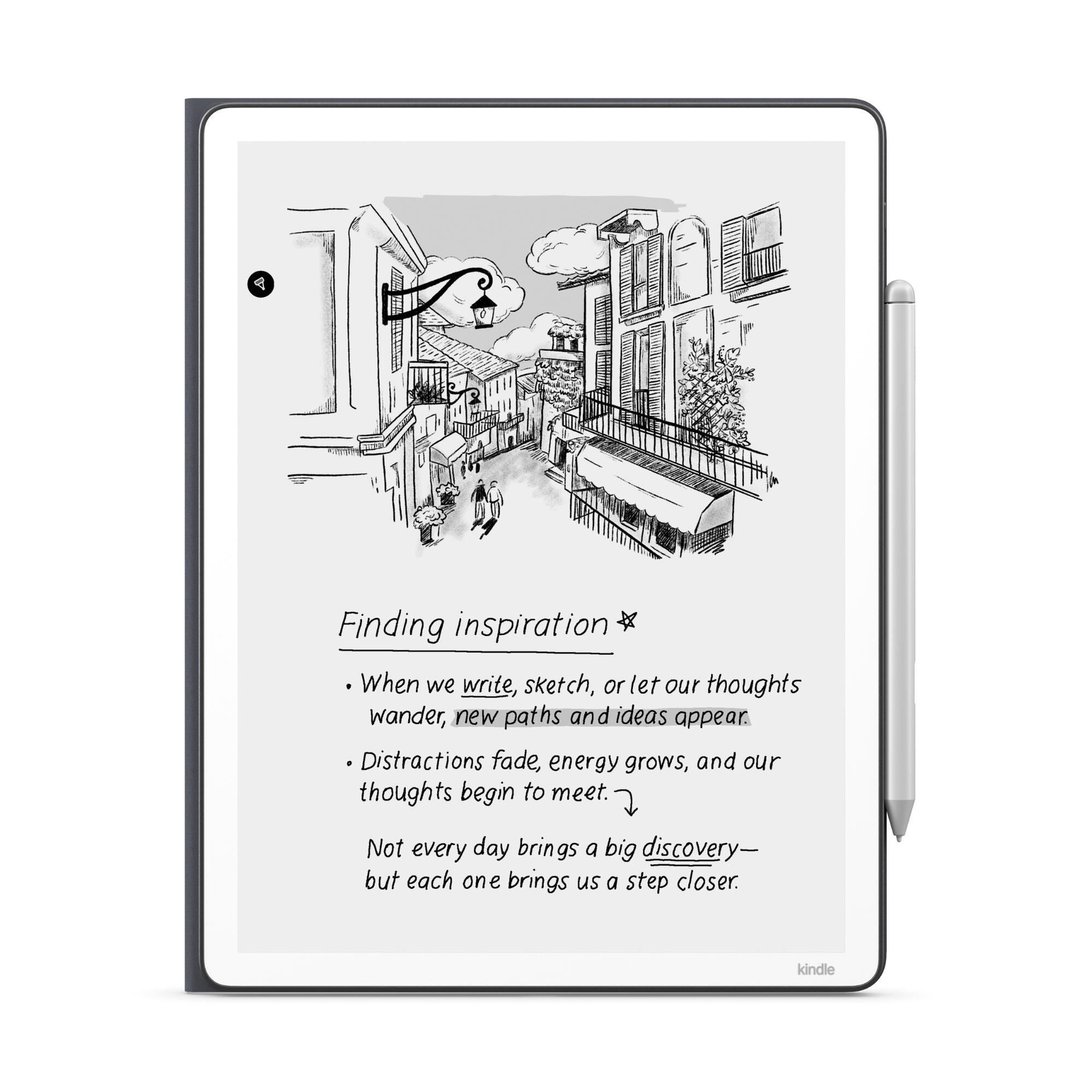 Amazon Kindle Scribe Folio Cover with Magnetic Attach - Plant
