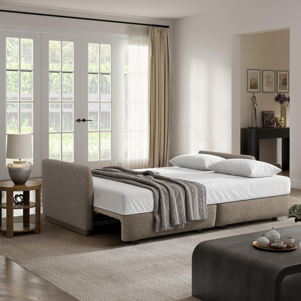 Lifestyle Solutions Tahoe Convertible Sofa in Brown, , large