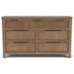 Riverside Furniture Jaxon 7-Drawer Dresser Only in Casual Mink, , large