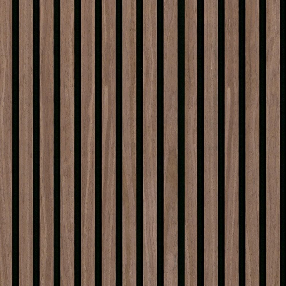 MS International Sonowood Sable 24" x 48" Acoustic Wood Slat Panels, , large