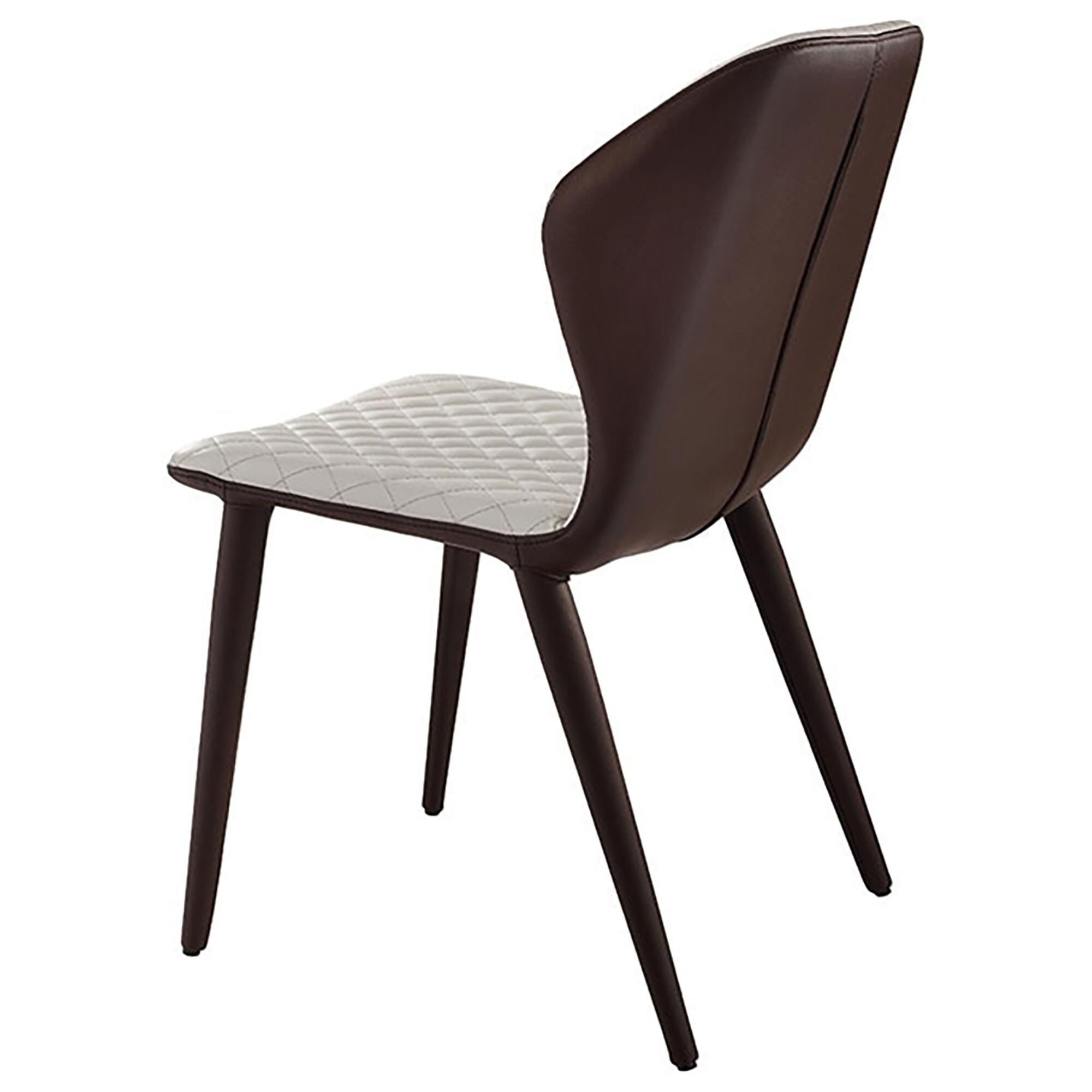 Casabianca Home Olivia Dining Side Chair in Beige NFM
