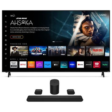VIZIO 75" Class 4K LED - Smart TV with 5.1 SE Soundbar in Black, , large