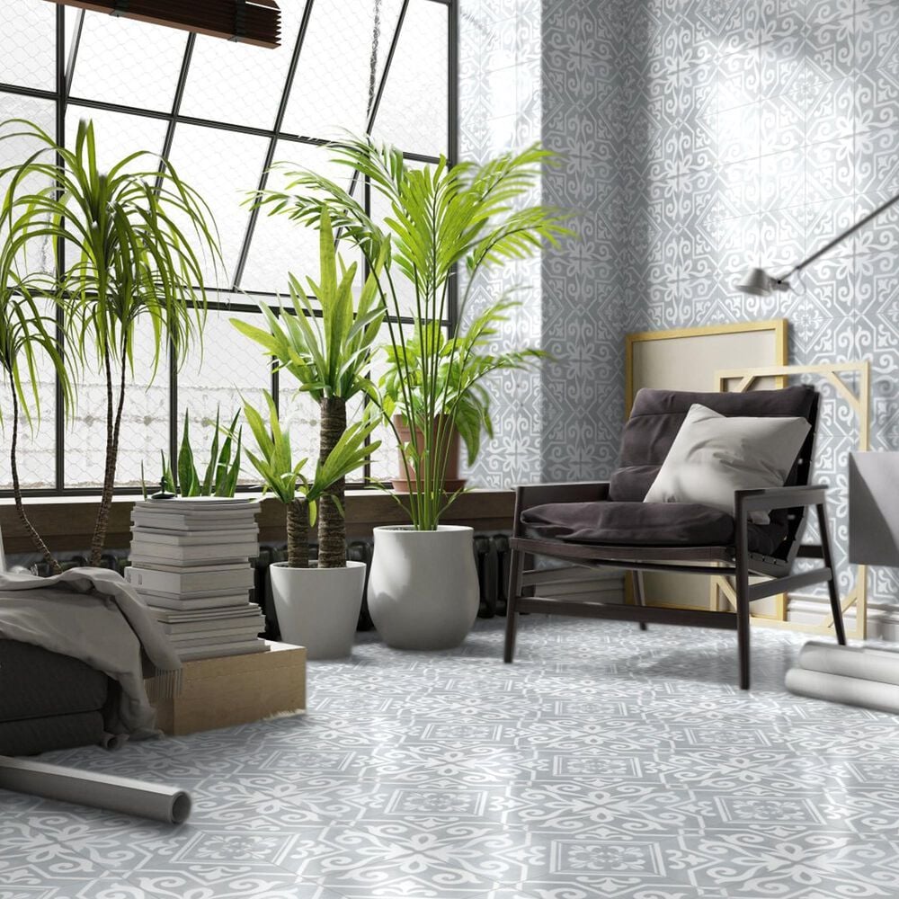 Emser Nostalgia Legend 18&quot; x 18&quot; Ceramic Tile, , large