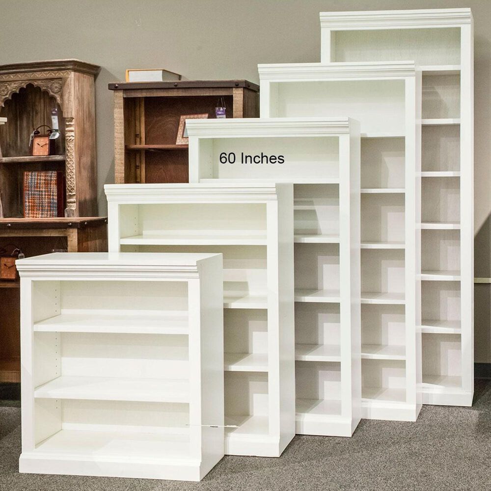 Nineteen37 60" Bookcase in White, , large