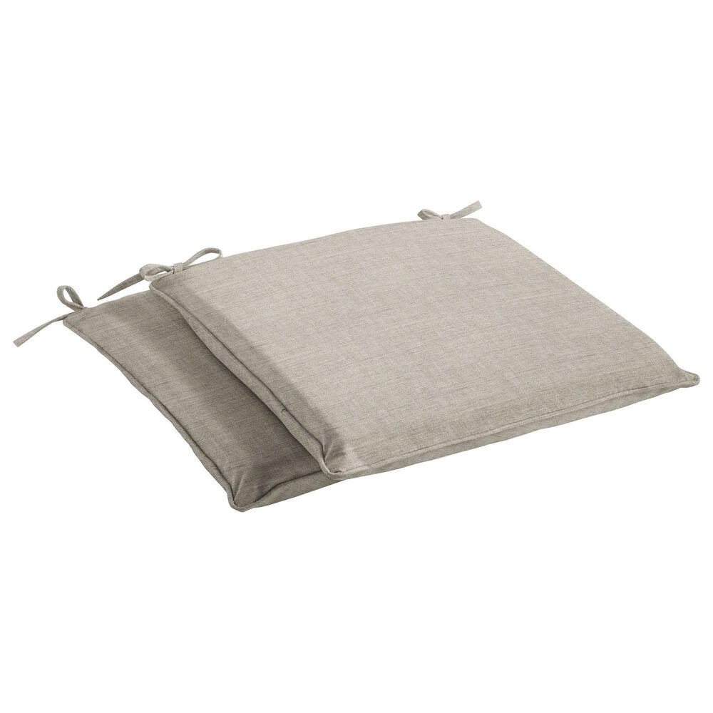 Sorra Home Sunbrella 19" Pillow in Cast Silver (Set of 2), , large