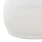 Lumisource Kimi Accent Chair in White Sherpa, , large