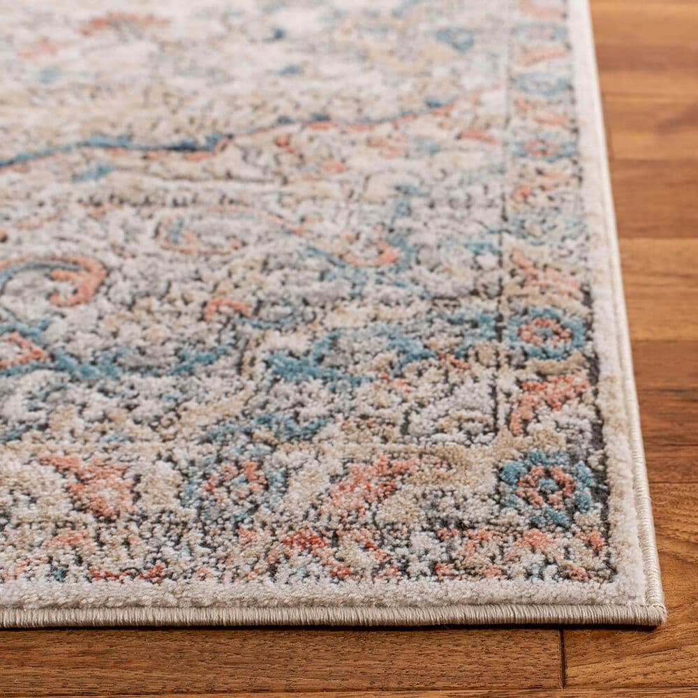 Safavieh Oregon ORE812 5&#39;1&quot; x 7&#39;6&quot; Grey and Blue Area Rug, , large