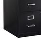 Valor Living 2-Drawer Locking Metal File Cabinet in Black, , large