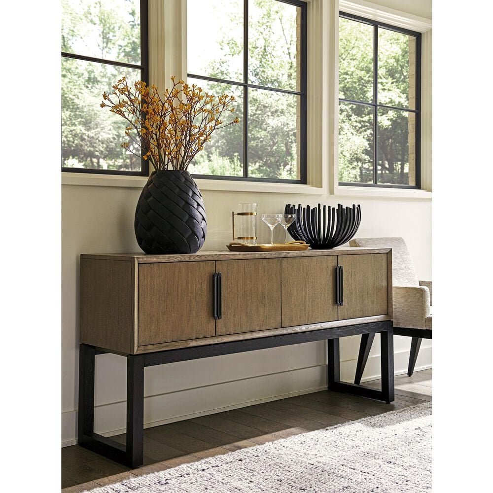 Lexington Furniture Zanzibar Tavola Sideboard in Medium Taupe, Espresso and Dark Umber, , large