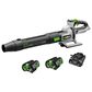 EGO 56V 880 CFM Cordless Brushless Blower with 4.0Ah Batteries and Charger in Gray and Black, , large