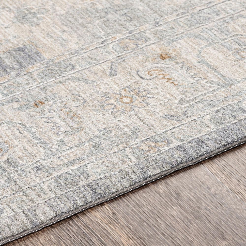 Surya Avant Garde &#39;10&quot; x 10&#39;3&quot; Gray, Beige and Denim Area Rug, , large