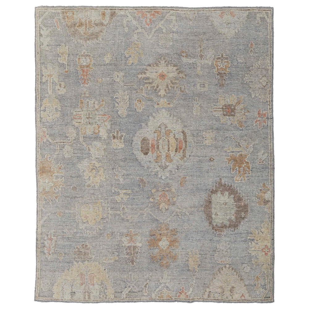 Feizy Grafton 2" x 3" Blue and Gray Area Rug, , large