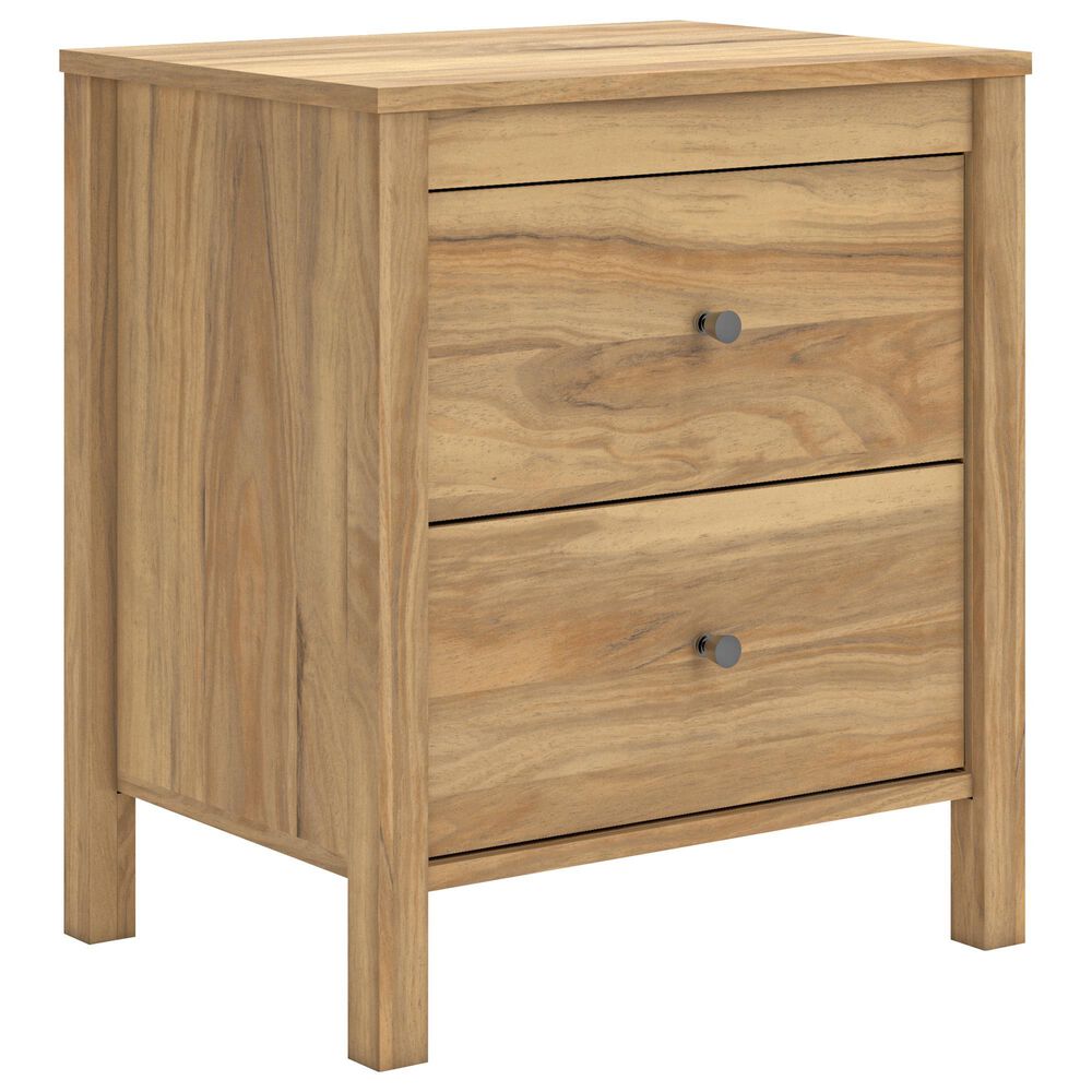 Ashley Bermacy 2-Drawer Nightstand in Light Brown, , large