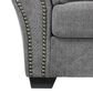 Ashley Allmaxx Sofa in Pewter, , large