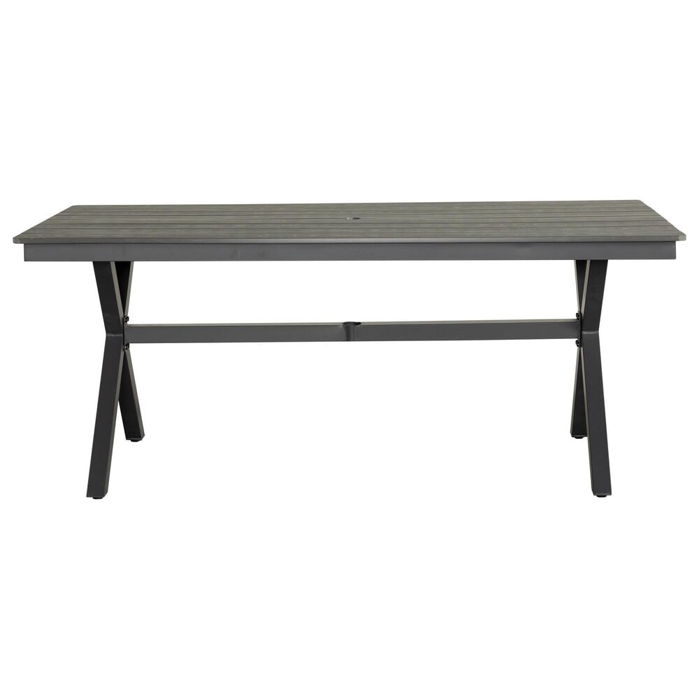Global Note Collections Bella Alum Dining Table, , large