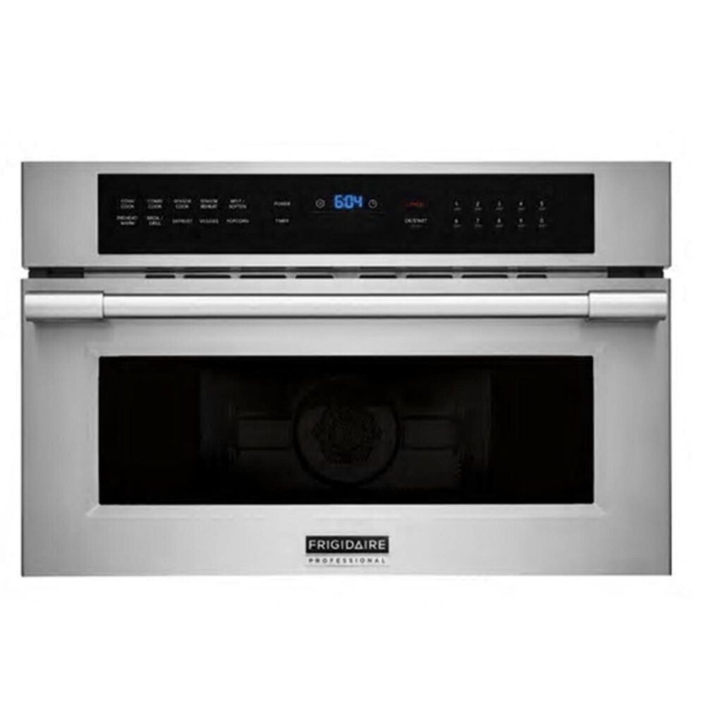 Frigidaire Professional 1.6 Cu. Ft Built-In Convection Microwave Oven with Drop-Down Door in Stainless Steel, , large