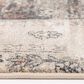 Central Oriental Montville Laylinia 7"10 x 9"10 Alabaster and Vintage Blue Area Rug, , large