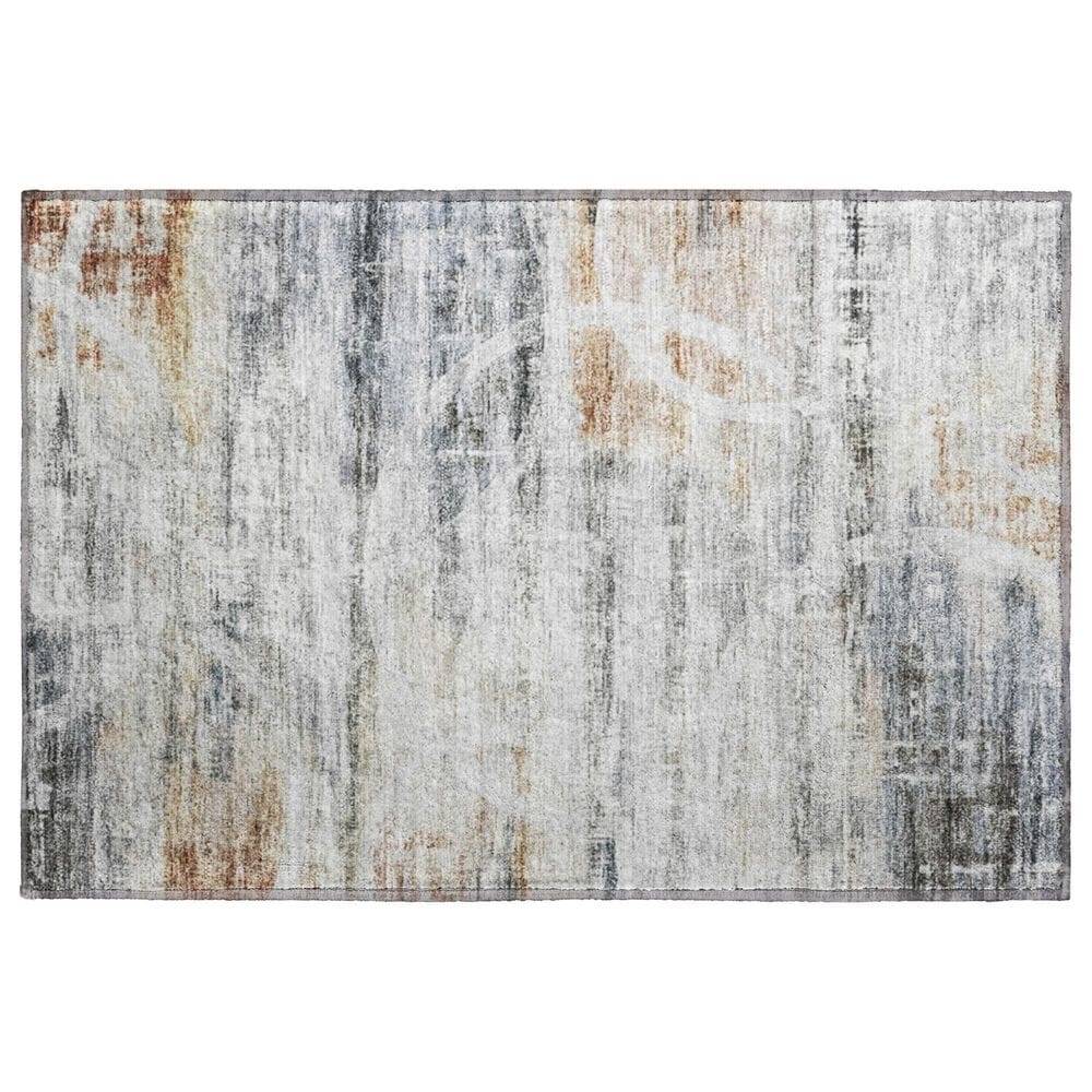 Dalyn Rug Company Neo NO3 2"6" x 3"10" Silver Area Rug, , large