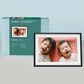 Aura Carver Mat 10" Digital Wi-Fi Photo Frame with Paper Mat in Charcoal, , large