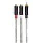 Helios Helios RCA Adapter Y Cable (1 Male and 2 Female), , large