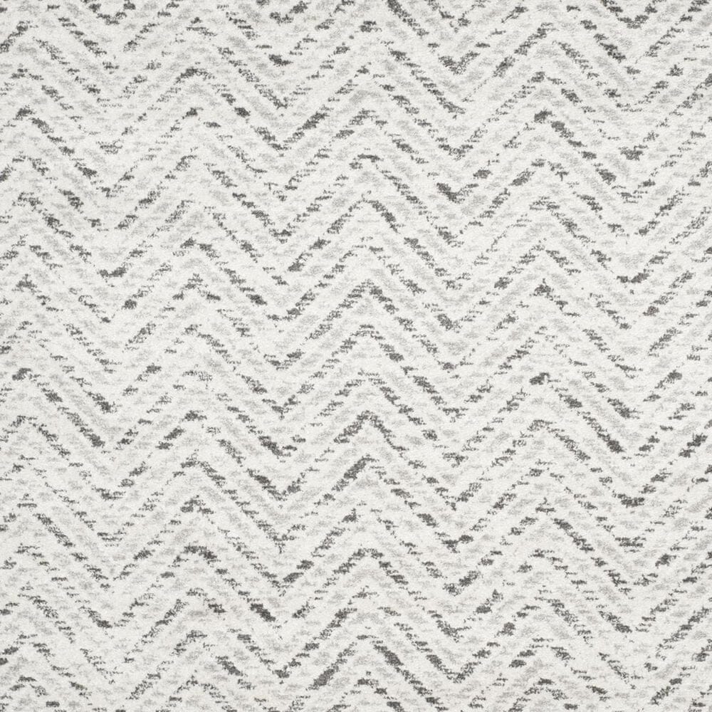 Safavieh Adirondack ADR104N-4SQ 4&#39; x 4&#39;  Ivory/Charcoal Square Rug, , large