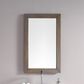 James Martin Chicago 48" Mirror in Whitewashed Walnut, , large